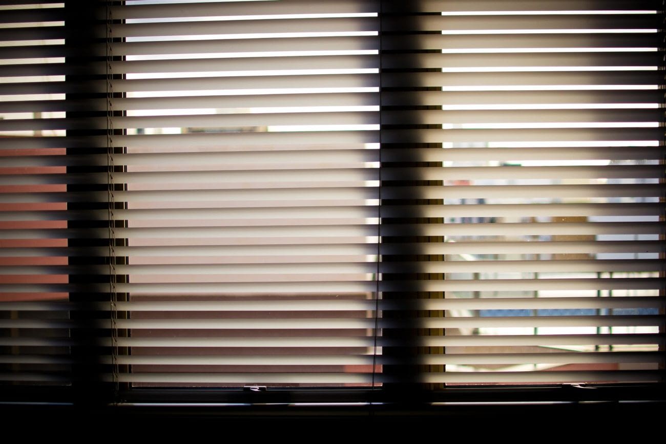 venetian blinds