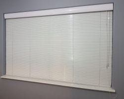 PVC blinds - white PVC blinds - white