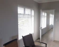 White Venetian Blind