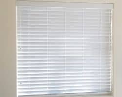 White Venetian Blind